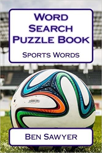 Word Search Puzzle Book Sports Words