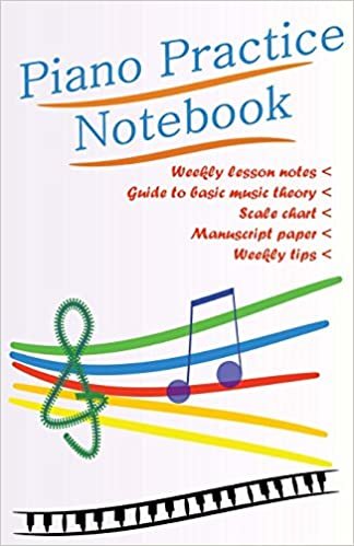 Piano Practice Notebook