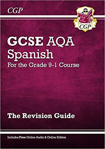GCSE Spanish AQA Revision Guide - for the Grade 9-1 Course (with Online Edition) (CGP GCSE Spanish 9-1 Revision) indir