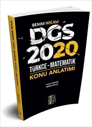 Benim Hocam 2020 DGS Türkçe Matematik Konu Anlatımı