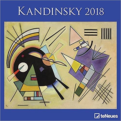 2018 Kandinsky Calender - teNeues Grid Calendar- Art Calender - 30 x 30 cm indir