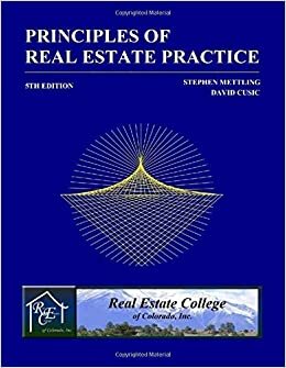 Principles of Real Estate Practice - Real Estate College of Colorado indir