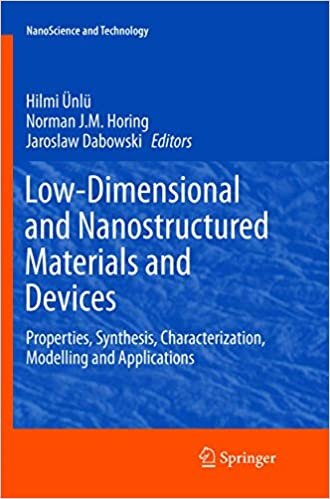Low-Dimensional and Nanostructured Materials and Devices: Properties, Synthesis, Characterization, Modelling and Applications (NanoScience and Technology)