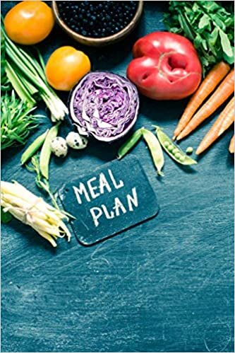 Meal Planner: weekly meal planner with grocery list | meal planner journal for eating right | family meal planner notebook | weekly meal planner for ... journal for healthy | meal tracker |6x9 inch