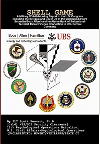 SHELL GAME: A Military Whistleblowing Report to the U.S. Congress Exposing the Betrayal and Cover-Up of the Union Bank of Switzerland-Terrorist ... and the State Department DEEP STATE