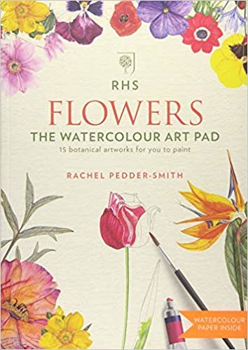 RHS Flowers The Watercolour Art Pad indir