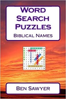 Word Search Puzzles Biblical Names