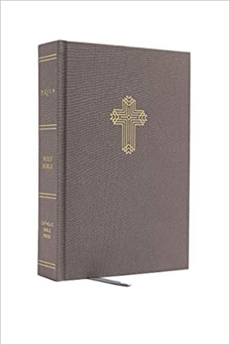 NRSV, Catholic Bible, Journal Edition, Cloth over Board, Grey, Comfort Print: Holy Bible
