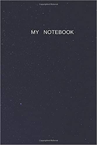 My Notebook: Motivational Notebook, Journal, Diary (110 Pages, Blank, 6 x 9 )