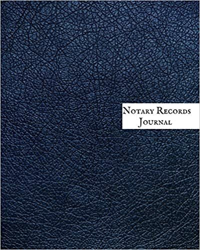 Notary Records Journal: Official Notary Journal| Public Notary Records Book|Notarial acts records events Log|Notary Template| Notary Receipt Book indir