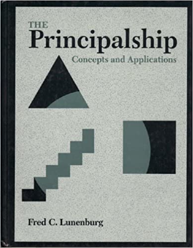 The Principalship: Concepts and Applications