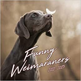 Funny Weimaraners 2022 Calendar: Cute Weimaraner Dog Breed Squared Mini Planner Jan 2022 to Dec 2022 PLUS 6 Extra Months | Photos Pictures Collection Gift Idea For Dog Lovers