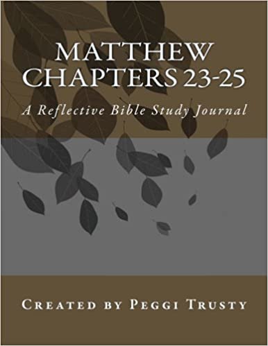 Matthew, Chapters 23-25: A Reflective Bible Study Journal (The Reflective Bible Study Series)
