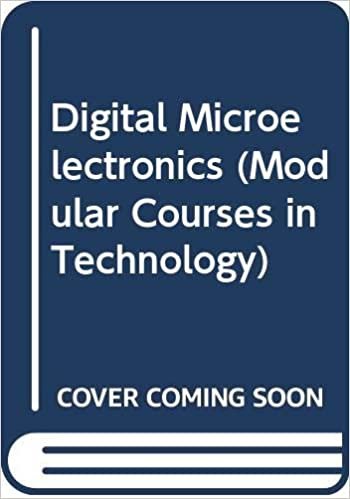 Digital Microelectronics (Modular Courses in Technology S.) indir