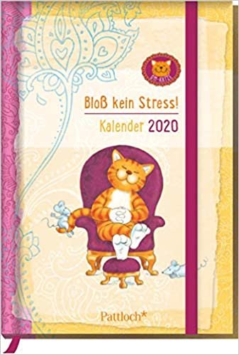 Om-Katze: Bloß kein Stress! Buchkalender 2020 indir