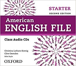 American English File: Starter: Class Audio CDs (American English File Second Edition) indir