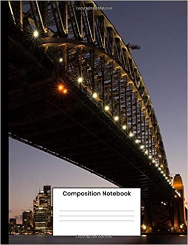 Composition Notebook: Sydney Australia Composition Book, Writing Notebook Gift For Men Women s 120 College Ruled Pages indir