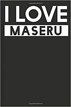 I Love Maseru: A Notebook indir