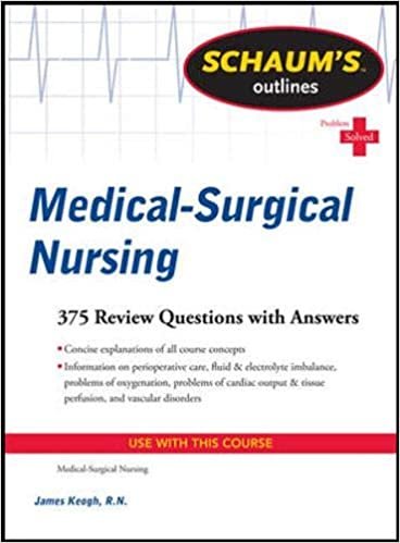 Schaum's Outline of Medical-Surgical Nursing