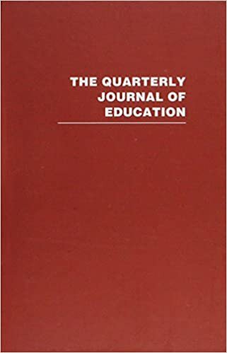 Reissue, V: Quarterly Journal of Education: 10 Volumes (Routledge Library Editions)
