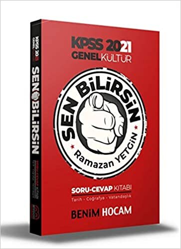KPSS 2021 Genel Kültür Sen Bilirsin Tarih-Coğrafya-Vatandaşlık Soru Cevap Kitabı