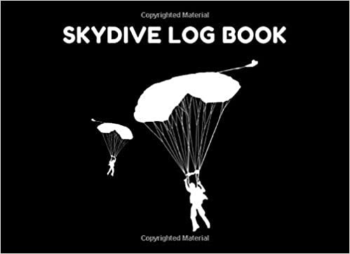Skydive Log Book: SkyDive Journal Parachuting Record Log Book | Logbook For over 230 Jumps | Keep Track of Your Jumps | Gift for Skydivers (Skydiving Record Journal)