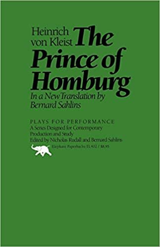 The Prince of Homburg (Plays for Performance Series) indir