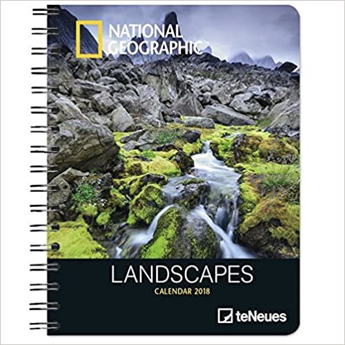 2018 National Geographic Landscapes Deluxe Diary - teNeues - 16.5 x 21.6 cm