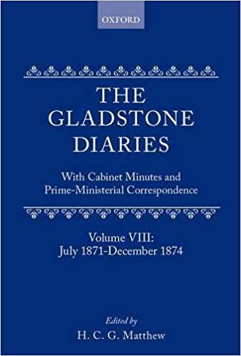 The Gladstone Diaries: Volume 8: July 1871-December 1874: With Cabinet Minutes and Prime-ministerial Correspondence: July 1871-74 Vol 8 indir