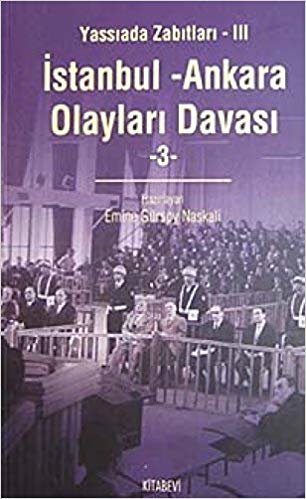 İstanbul - Ankara Olayları Davası (4 Kitap Takım): Yassıada Zabıtları 4 Kitap Takım