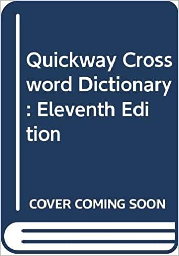 The Quickway Crossword Dictionary indir