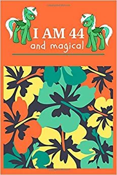 I Am 44 And Magical: Unicorn Journal for Girls Lined Notebook for Women and Happy Birthday Notebook/diary for 44-year-old Teen Girls Best Birthday Gift Drawing Writing and Doodling indir