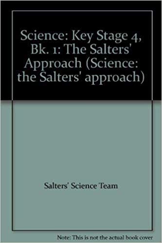 Science: The Salters' Approach (Salters GCSE Science): Key Stage 4, Bk. 1