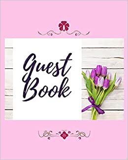 Guest Book - Tulip Bouquet