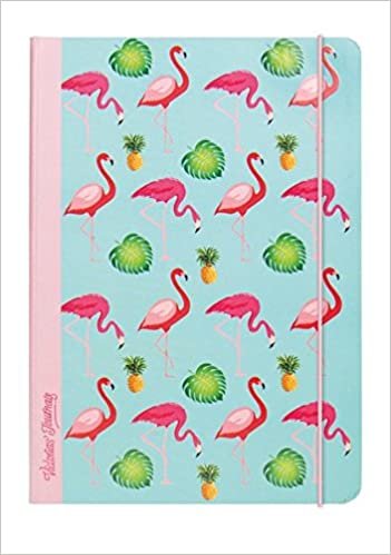 Notizbuch "Flamingo" Hardcover, 2 Motive: VE: 10 sortiert