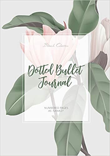 Dotted Bullet Journal: Medium A5 - 5.83X8.27 (Magnolia) indir