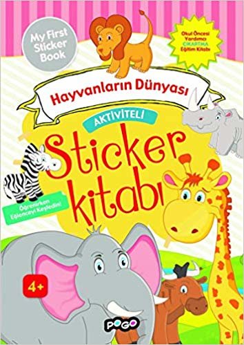 Aktiviteli Sticker Kitabı-Hayvanların Dünyası