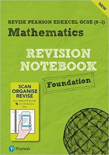 Revise Edexcel GCSE (9-1) Mathematics Foundation Notebook: including the SCRIBZEE App (REVISE Edexcel GCSE Maths 2015)
