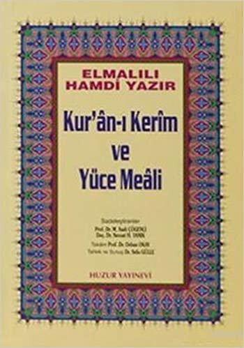 Kur'an-ı Kerim ve Yüce Meali (Cami Boy - Hafız Osman Hattı) - Ciltli