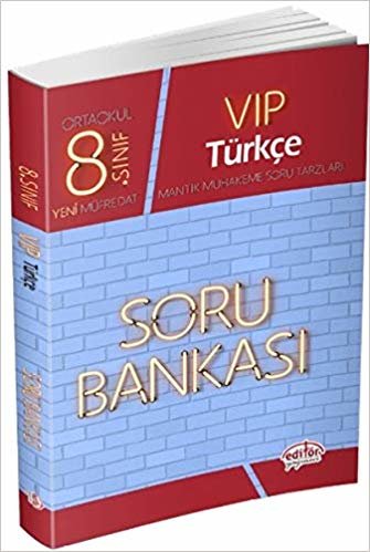 Editör 8.Sınıf VIP Türkçe Soru Bankası Yeni