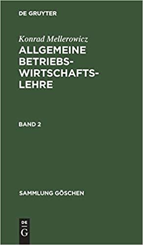 Sammlung Göschen  Allgemeine Betriebswirtschaftslehre (Sammlung Goeschen)