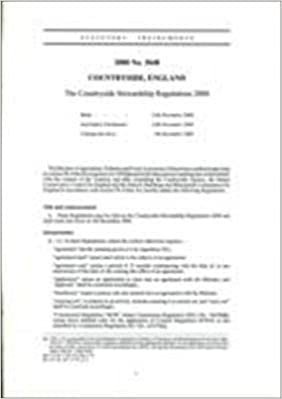 The Countryside Stewardship (Amendment) Regulations 2000 (Statutory Instruments)