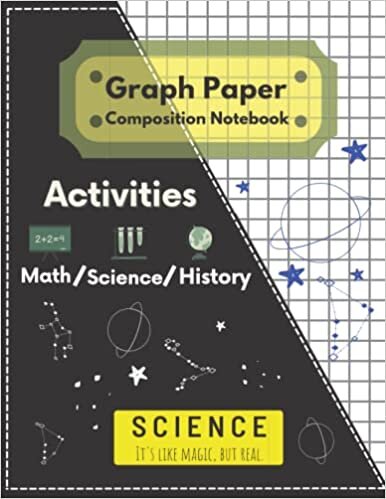 Math Notebook 4 x 4 Squares: Lined Graph Paper is a The notebook is professional and Perfect: Math journal: Composition Notebook for Math, Science ... - 120 Pages, 8.5 x 11 with thick solid lines.