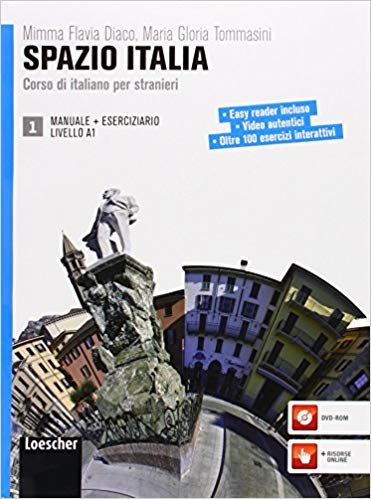 Spazio Italia Manuale 1 +Eserciziario con DVD-ROM