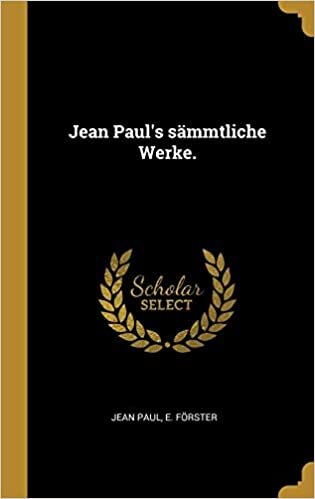 Jean Paul's sämmtliche Werke.