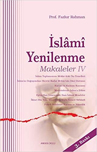 İslami Yenilenme Makaleler IV