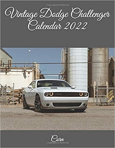Vintage Dodge Challenger Calendar 2022
