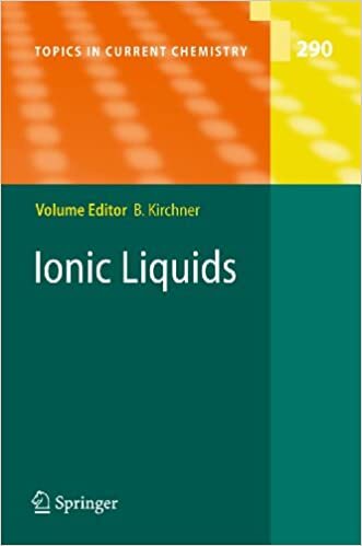 Ionic Liquids (Topics in Current Chemistry (290), Band 290)