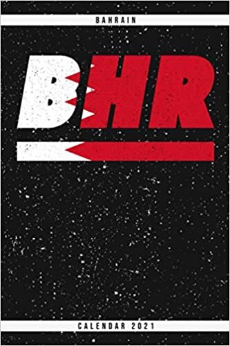 Bahrain. BHR. Calendar 2021: Weekly planner with monthly overview and yearly overview. Cool gift idea for Christmas, birthday or any other occasion as ... Weekly planner with dotted pages for notes