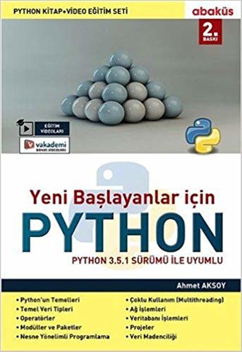 Yeni Başlayanlar İçin Python: Python 3.5.1 Sürümü İle Uyumlu